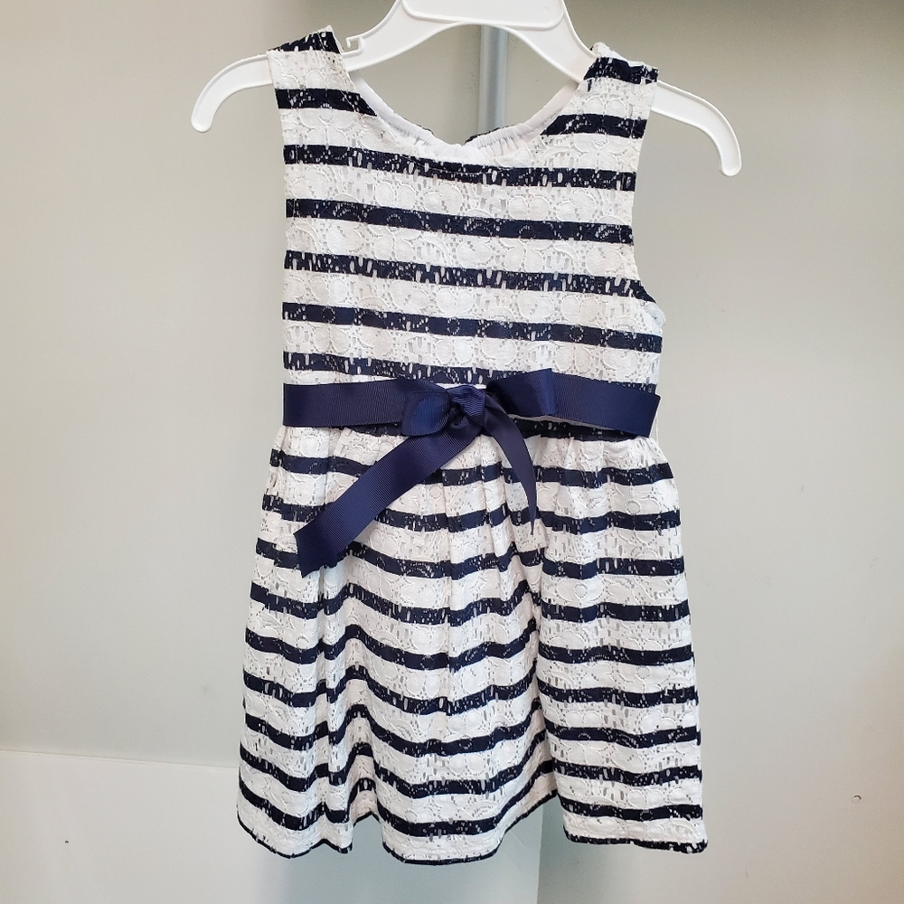 3T Navy/ White Lakeline Dress